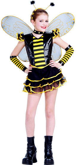 Girls Sassy Queen Bee Costume