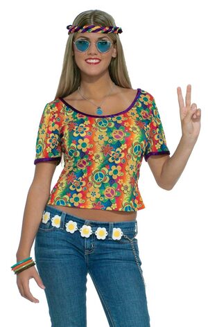 Womens Sexy Hippie Shirt