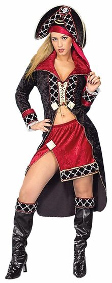 Sexy Queen of the Pirates Costume