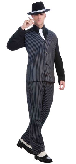 Mens 1920's Gangster Suit Adult Costume