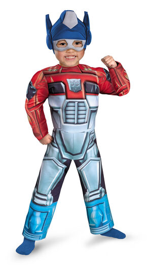 Transformers Optimus Prime Muscle Chest Kids Costume