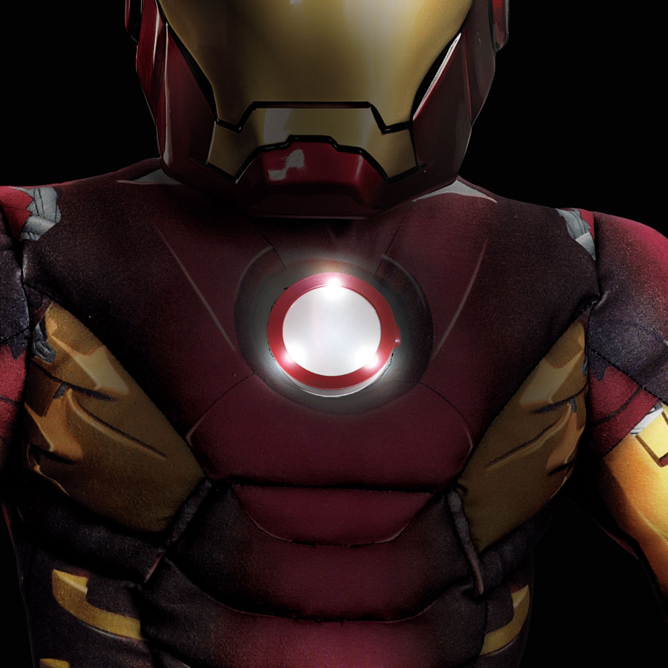 iron man costume with light up chest