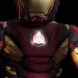 Boys Iron Man Light Up Muscle Chest Avengers Kids Costume