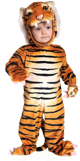 Toddler Orange Tiger Kids Costume