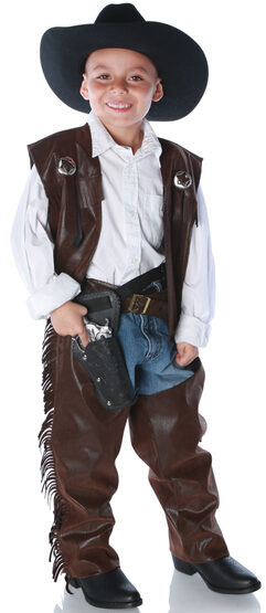 Rough n Tough Cowboy Chaps Kids Costume