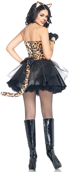 Sexy Luxe Leopard Cat Costume