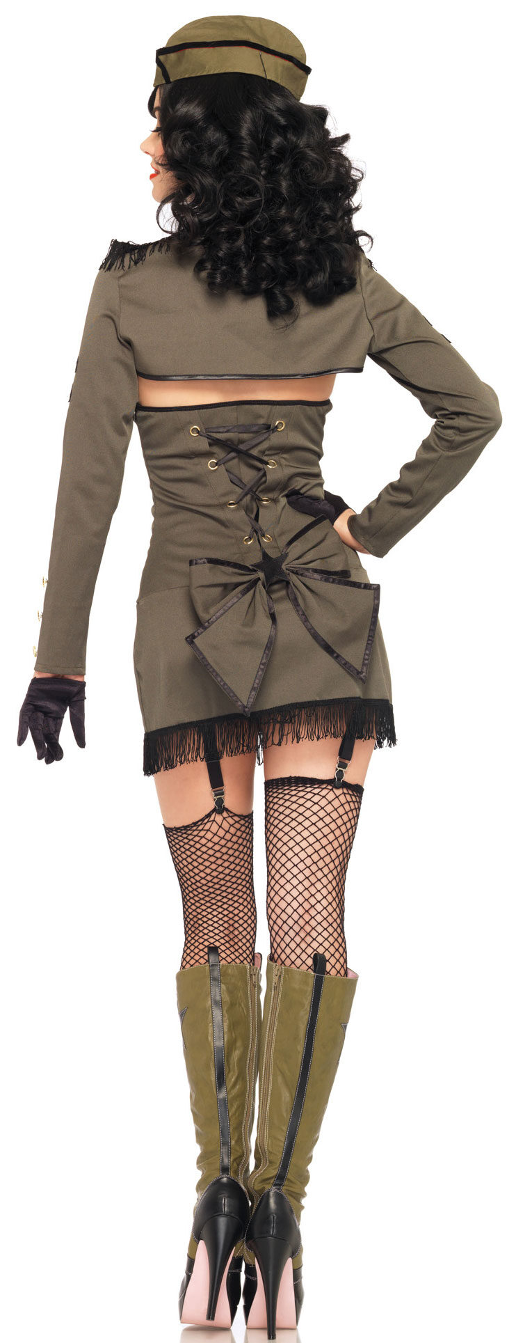 Sexy Pin Up Army Girl Military Costume Mr. Costumes