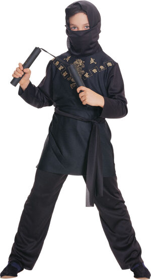 Black Ninja Kids Costume