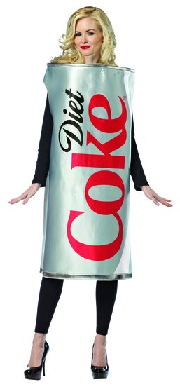 Diet Coke Can Funny Adult Costume
