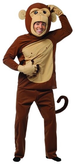 Mens Monkey Around Funny Adult Costume