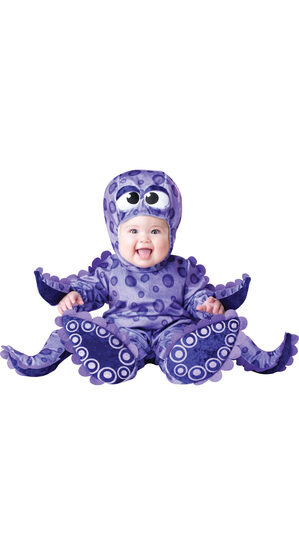 Purple Tiny Tentacles Octopus Baby Costume