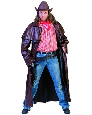 Duster Dan Cowboy Coat Adult Costume