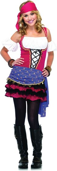 Teen Crystal Ball Gypsy Costume