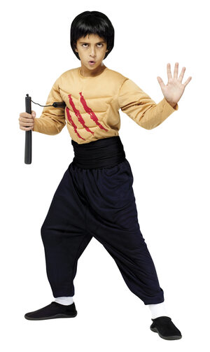 Kung Fu Master Ninja Kids Costume