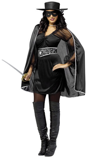 Masked Madam Zorro Adult Costume - Mr. Costumes