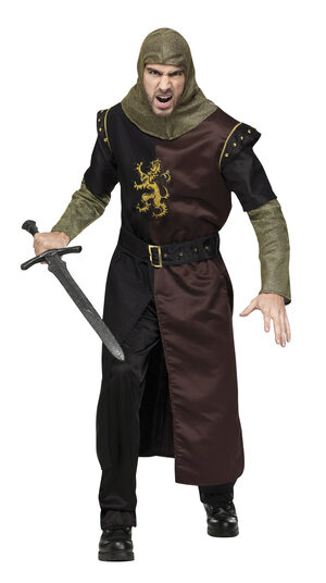 Medieval Valiant Knight Adult Costume