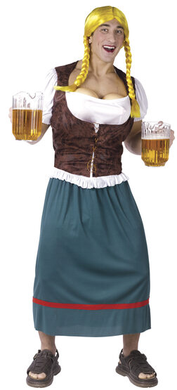 Funny Bavarian Beer Girl Costume Funny Bavarian Beer Girl Costume