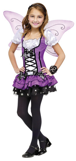 Girls Lilac Fairy Kids Costume