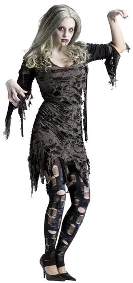 Womens Living Dead Zombie Adult Costume