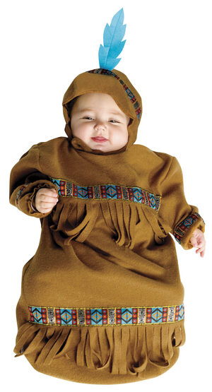Indian Papoose Bunting Baby Costume