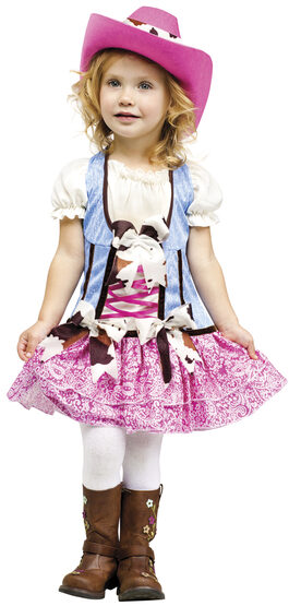 Toddler Rodeo Sweetie Cowgirl Kids Costume
