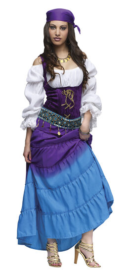Womens Gypsy Moon Adult Costume