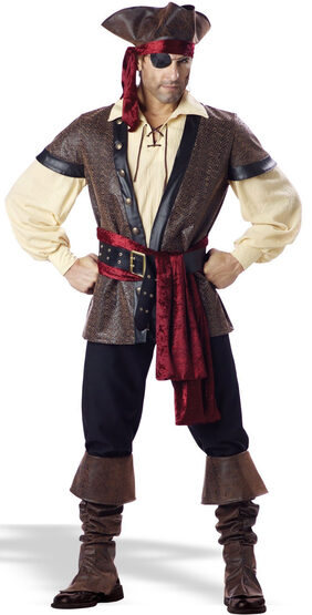 Mens Rustic Pirate Costume