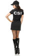 Sexy CSI Cop Dress Costume