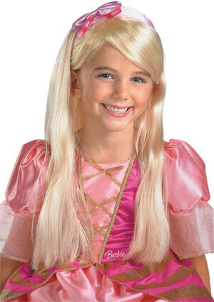Barbie Long Blonde Kids Wig