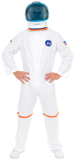 Mens Astronaut Space Suit Adult Costume