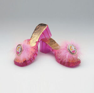 Disney Kids Deluxe Princess Aurora Jelly Shoes
