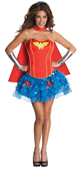 Sexy Wonder Woman Corest Tutu Costume