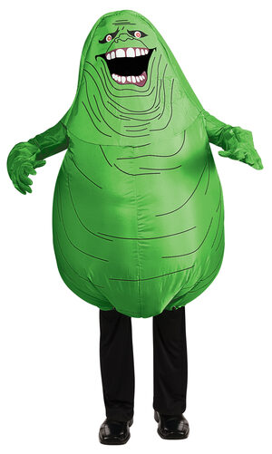 Mens Inflatable Slimer Ghostbusters Adult Costume