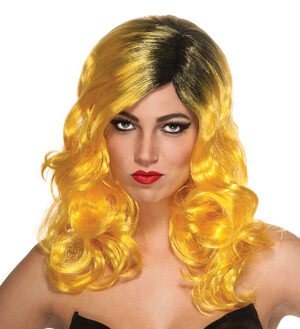 Lady Gaga Yellow Tour Wig