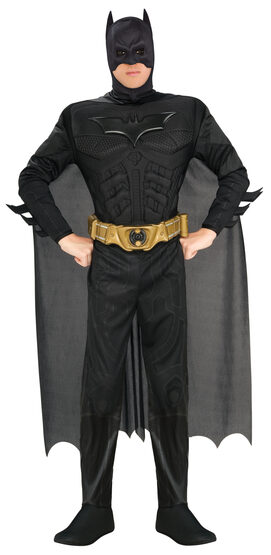 Mens Deluxe Batman Superhero Adult Costume