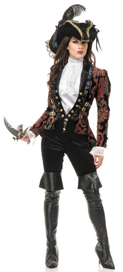 Sultry Female Pirate Lady Adult Costume