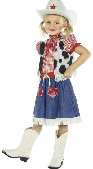 Girls Sweetie Cowgirl Kids Costume
