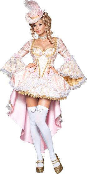 Sexy Marie Antoinette Queen of Versailles Costume