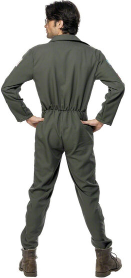 Top Gun Pilot Jumpsuit Adult Costume