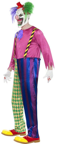 Colorful Killer Clown Adult Costume