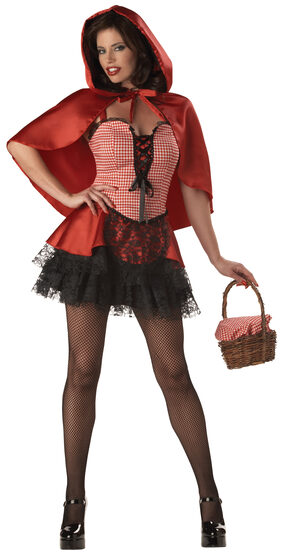 Sexy Red Hot Riding Hood Costume