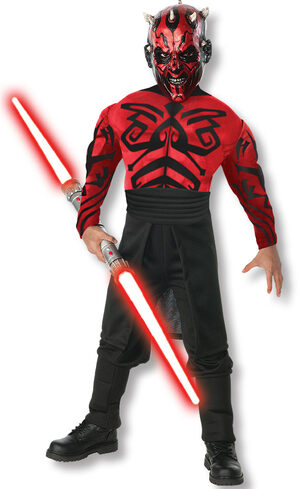 Muscle Chest Darth Maul Star Wars Kids Costume