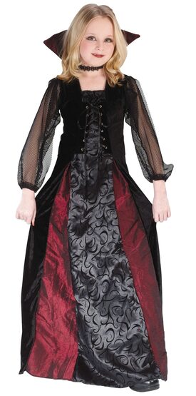 Kids Maiden Gothic Vampire Costume