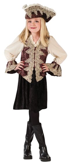 Kids Royal Pirate Lady Costume