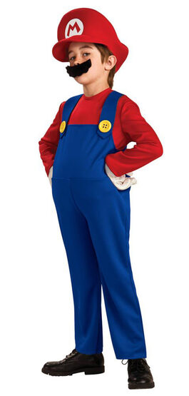 Kids Deluxe Super Mario Costume