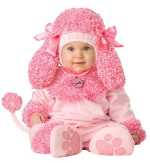 Girls Precious Poodle Baby Costume