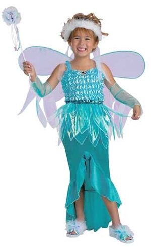 Mermaid Fairy Kids Costume
