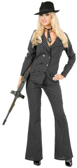 Gangster Moll Suit Adult Costume