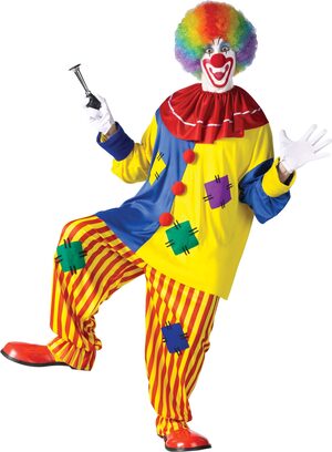 Adult Mens Big Top Clown Costume