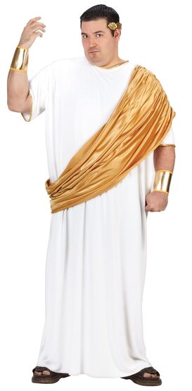Mens Hail Caesar Plus Size Roman Costume